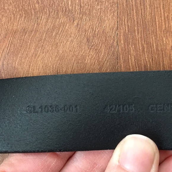 BNWOT Black leather belt - Picture 5 of 8